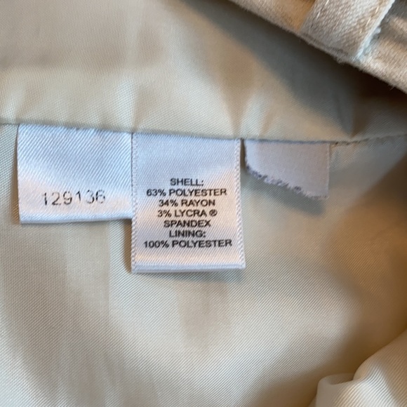 GORGEOUS Cream Wide Leg Slacks! - Picture 7 of 7